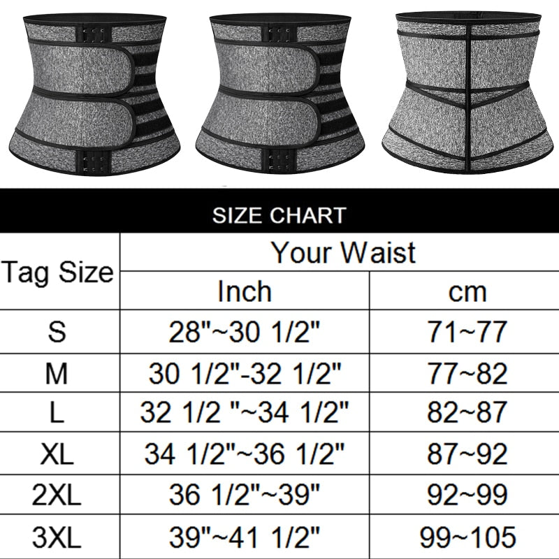 Sauna Waist Trimmer Belt